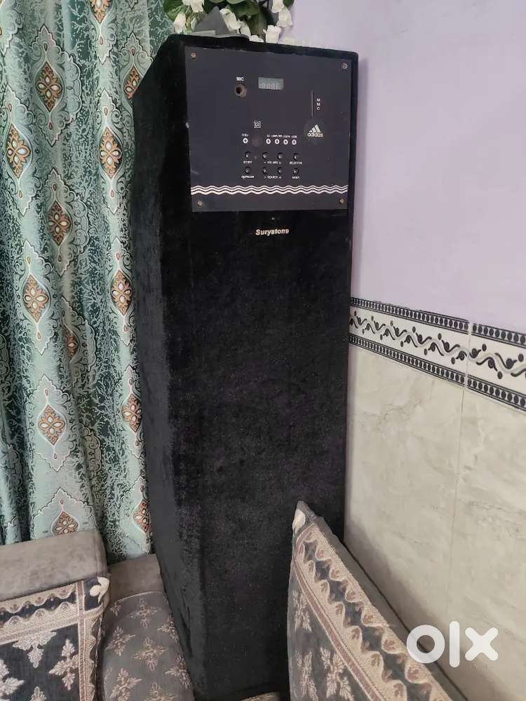 Suryatone speakers on top