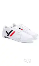 Brand new casual canvas shoes (black and white)