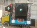 A truck for selling food and beverage