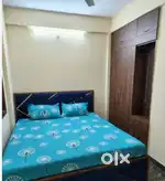 Fully furnished flat for rent in bank more with car parking