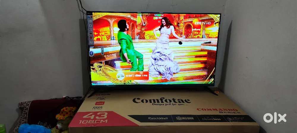 Brand new 43 Android smart led tv 8k with warranty installation