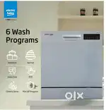 Voltas beko 8 Place Settings Table Top Dishwasher