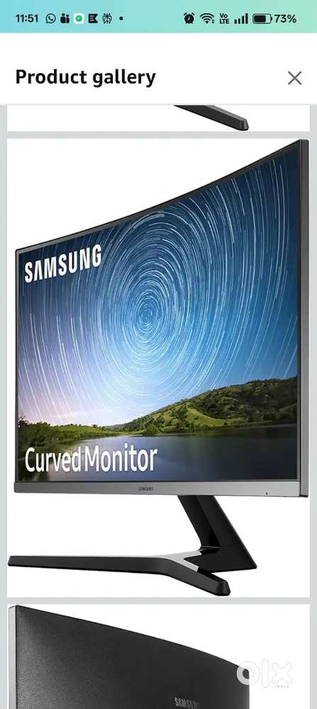 Samsung Curved Full HD Monitor