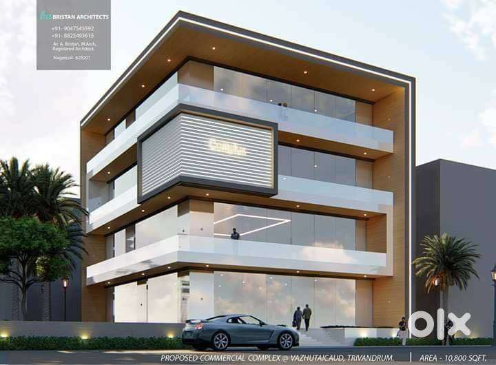 Commercial Building For Rent at Nalanchira, MC Road