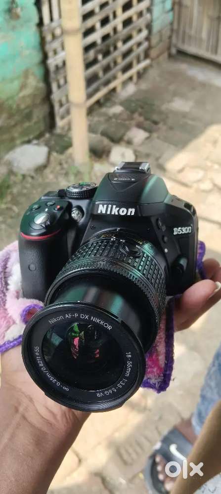 NIKON DSLR D5300 + 2 BATTERY SUTTER COUNT 10K KA UNDER HAI
