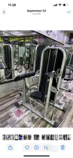 Biceps and triceps dual commercial heavy duty machine with cover
