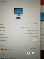 Apple imac 2017 brand new condition