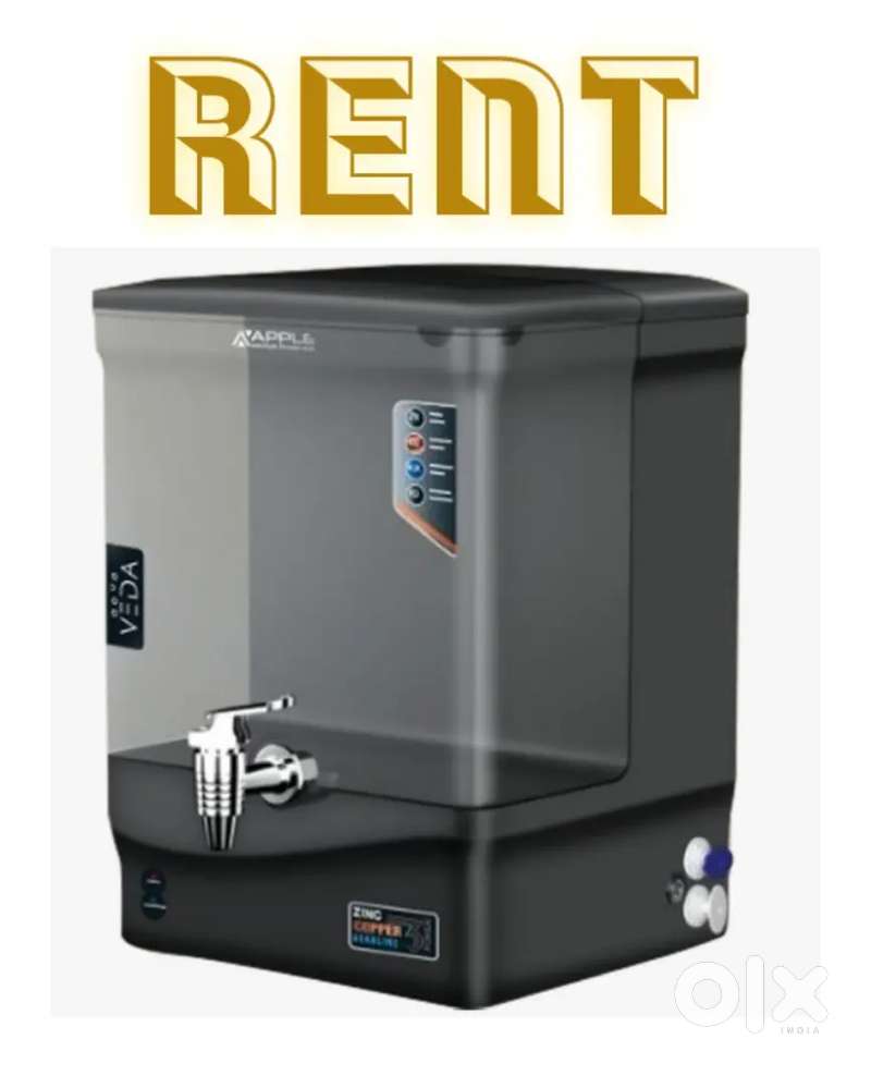 Water purifier available on rent
