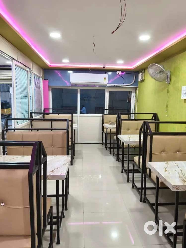 Sofa sets for ice cream parlors and cafes