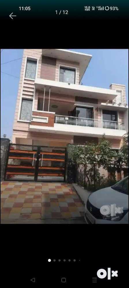 2 BHK semi furnished with 2 Almirahs