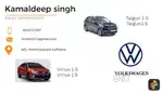 Volkswagen Taigun ,virtus demo available