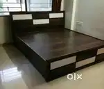 Brand new queen size bed with storagr by factory outlet sale