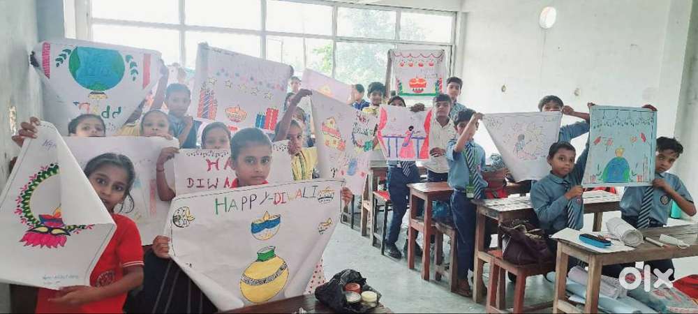 I teach children from UKG to 8th class.