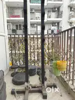 Gym Weight Dumbbell and Weight stand, plates