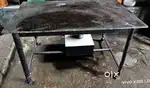 Tea shop Showcase and granite table