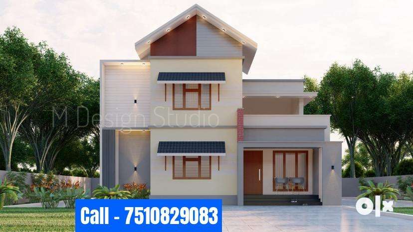 Brand.  New.  house. for. Sale.   Kottayam.    Adichra