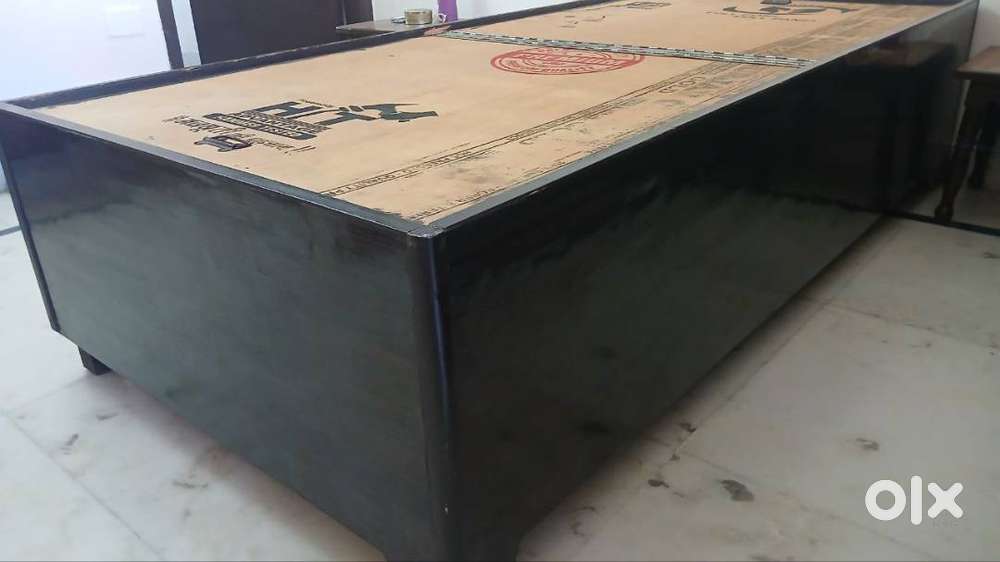 Single bed 2pcs 3X6 New Sofa couch, chairs all made in teak wood.