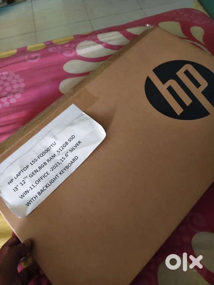 HP LAPTOP 15S I3 12TH GEN, 8GB RAM, 512GB SSD, WITH BACKLIGHT
