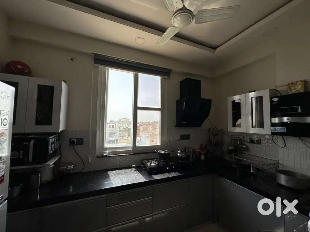 3 bhk furnished flat , jhotwara , for rent