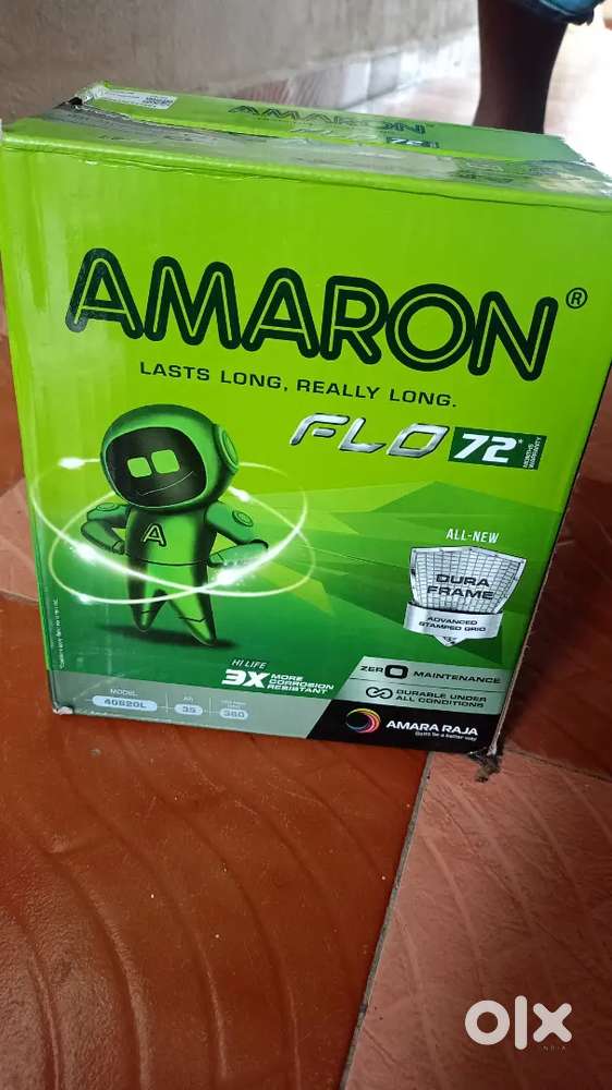 Amron new battery 1 time also no use new battery