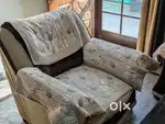 Sofa set with table