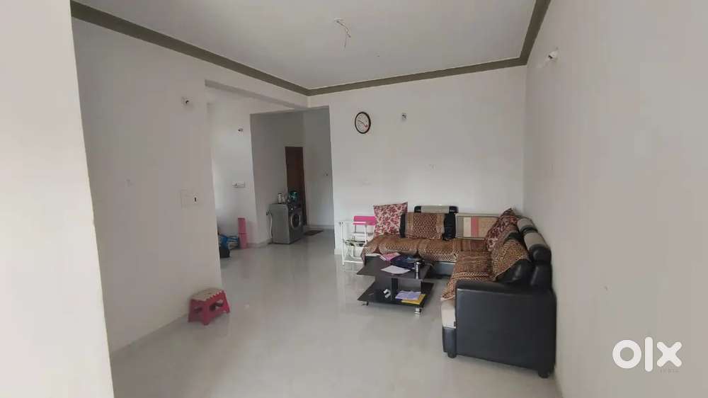 2bhk with attached bathroom with car parking with bore facility