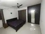 Mahagony double bed, double bed with storage , 1 bed, 2 side stand