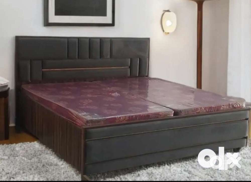 Biggest sale buy new double bed 3990, with box -6990/-Emi available