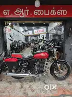 RE ELECTRA 350cc Red  and Black