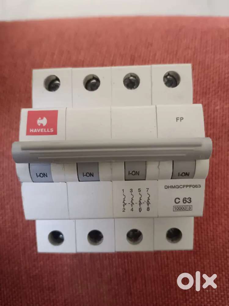 Spare MCB Havells 64amps