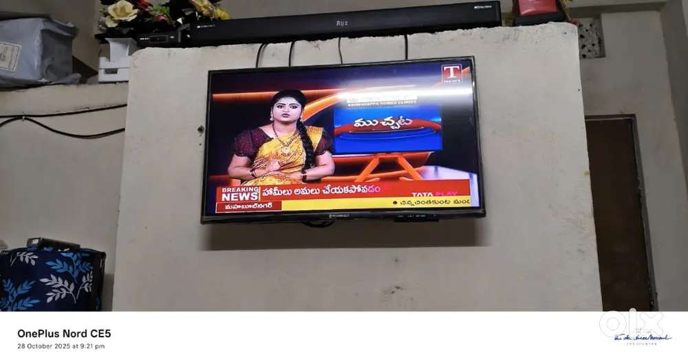 Reconnect tv 32 inch tv led with fire stick combo for orjent sale