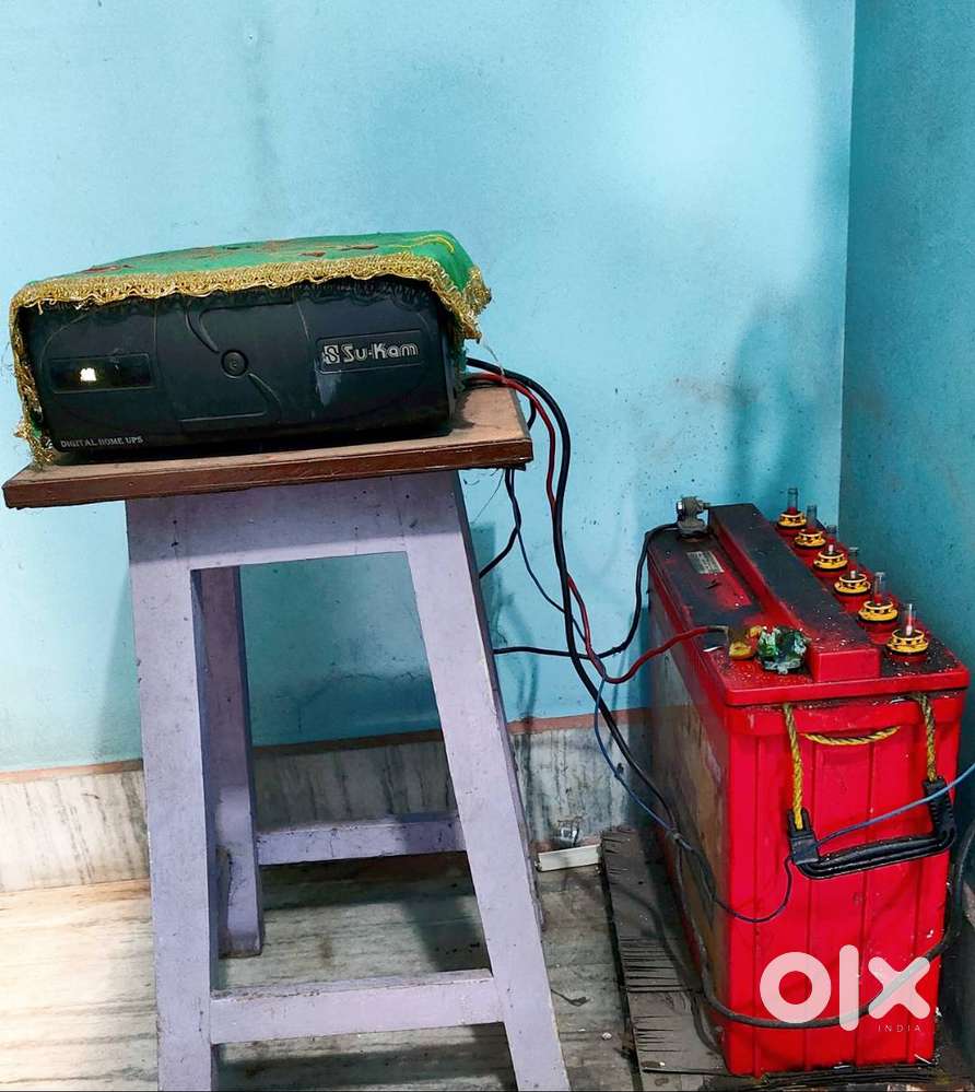 Su-Kam Inverter + Exide 150Ah Tubular Battery