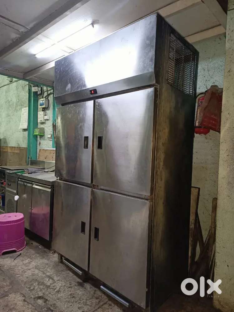 Four door vertical combo fridge