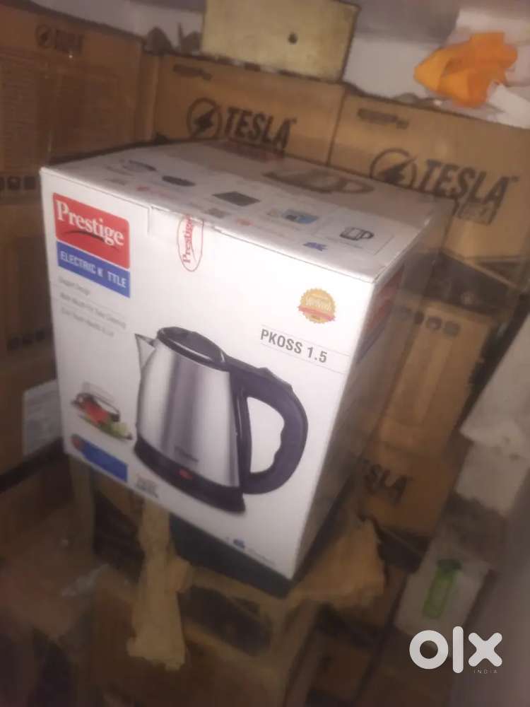 New Prestige 1.5 ltrs Electric Kettle (1500W, Silver)