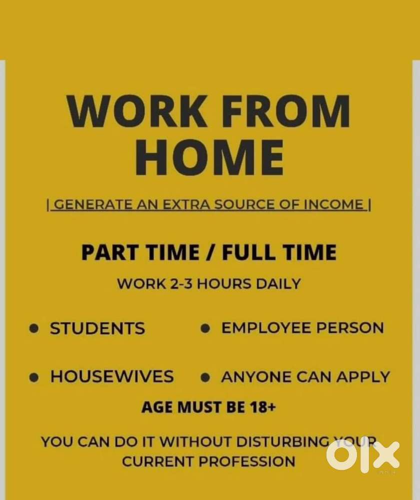 Work from home opportunity