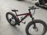 Foxster fat bike with 21 speed shimano drive terrain rarely used