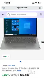 Lenovo v14 G2 brand new laptop (completely unused)