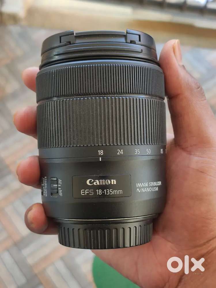 Canon EF-S 18-135mm USM IS LENS and PZ-E1 ZOOM ADAPTOR