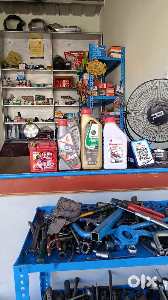 Need a staff for two wheelers garage
