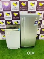 :+&53627 Combooo Sansui top load washing machine & goorek Pro fridge