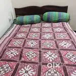 Wooden Bed queen size with Gadda - Mattress
