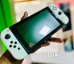 Nintendo switch white with warranty