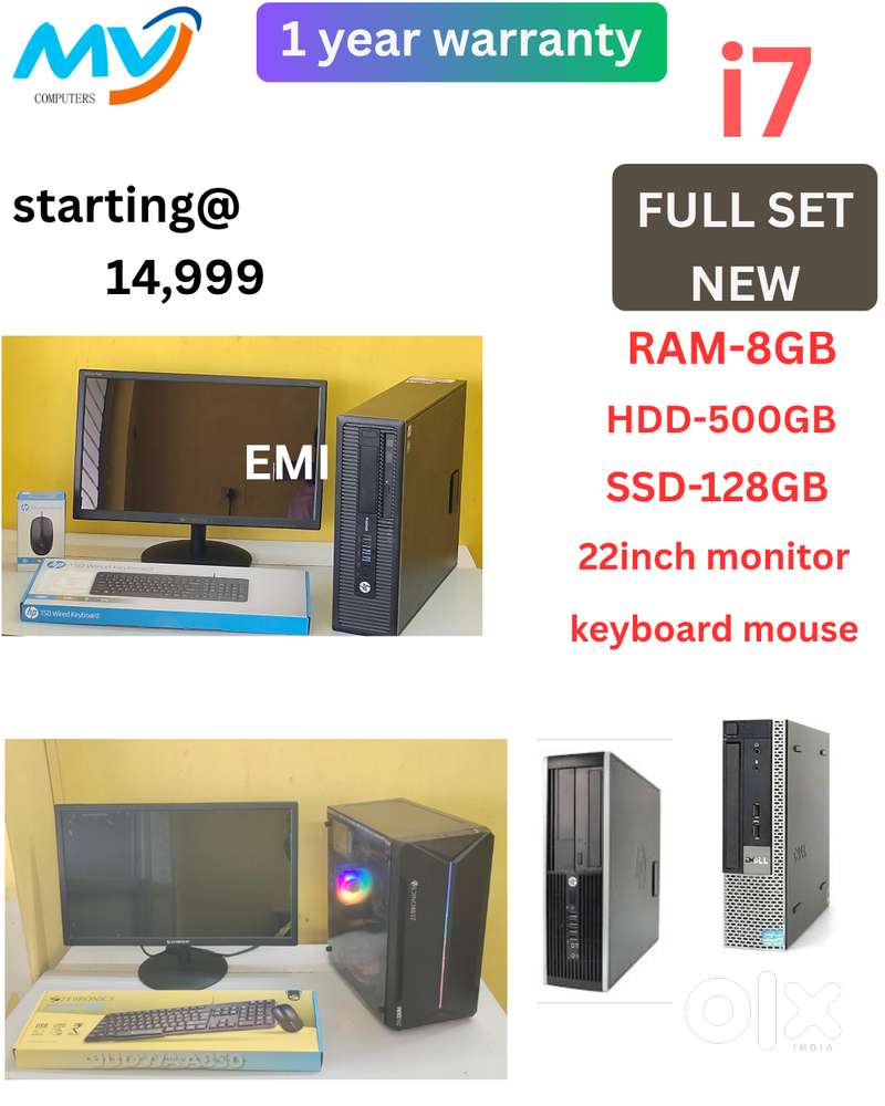 Low Price Full Set  Replacement Warranty  CPU - Branded