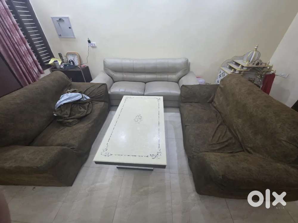 7-Seater Premium Sofa Set (3+2+2, Without Table) -Comfortable & Sturdy