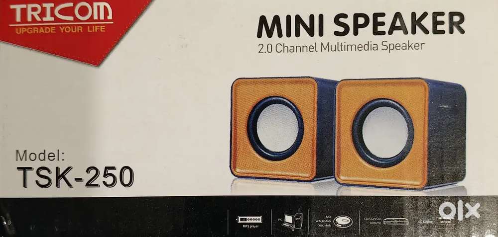 Mini speakers 5 units and 1 headphone