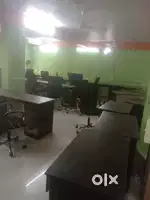 1300 sqft furnished office near prabhat petrol pump
