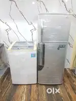 Lg latest double door refrigerator and lg top load washing machine $