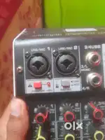Dj mixer and audio interface