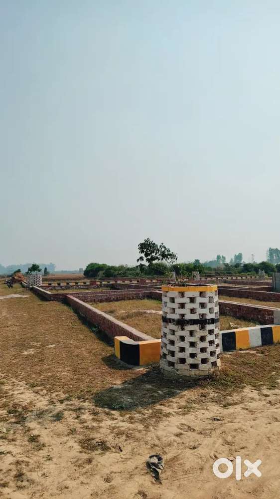 Lucknow LuluMall ke nikat plot le bank loan ke sath