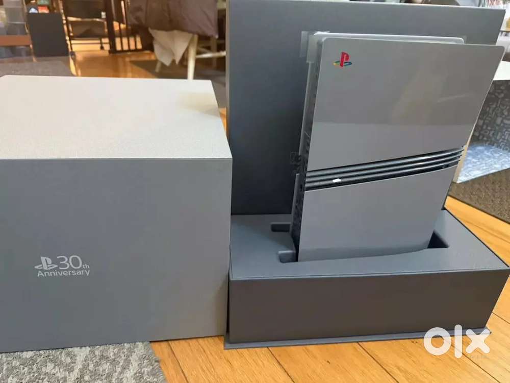 PlayStation 5 Pro PS5 30th Anniversary Limited Edition BUNDLE In Hand